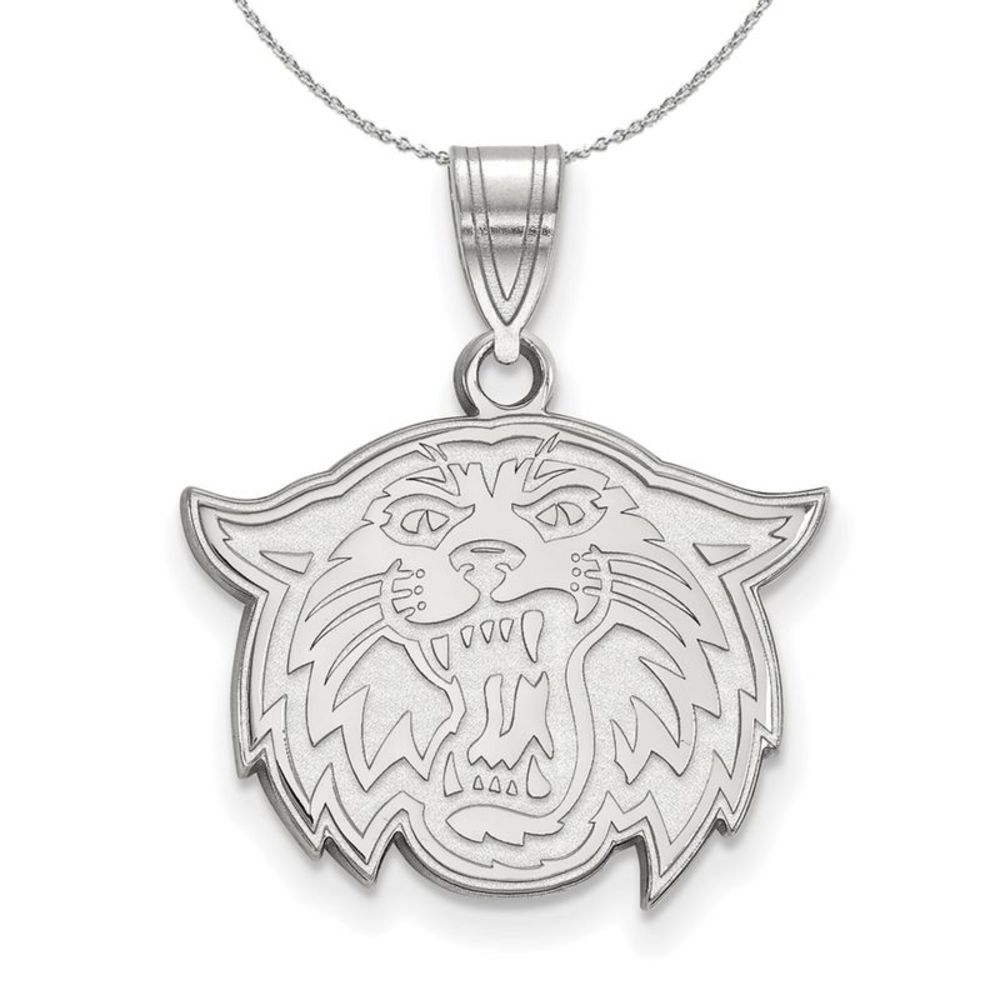 Sterling Silver Villanova U. Medium Pendant Necklace - 20 Inch